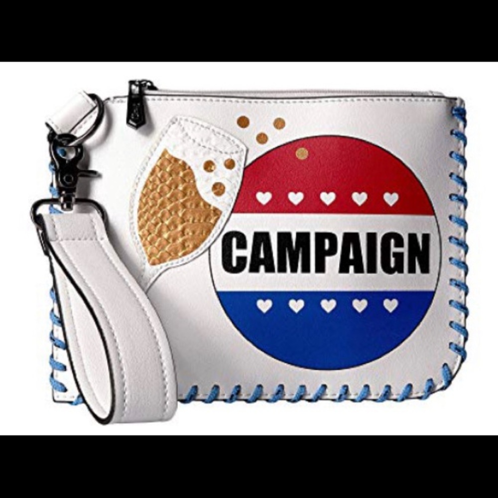 Sam Edelman Circus Champagne Campaign Wristlet